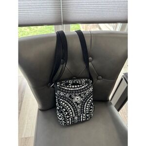 Vera‎ Bradley Women's Cotton Mini Hipster Crossbody Purse NWOT